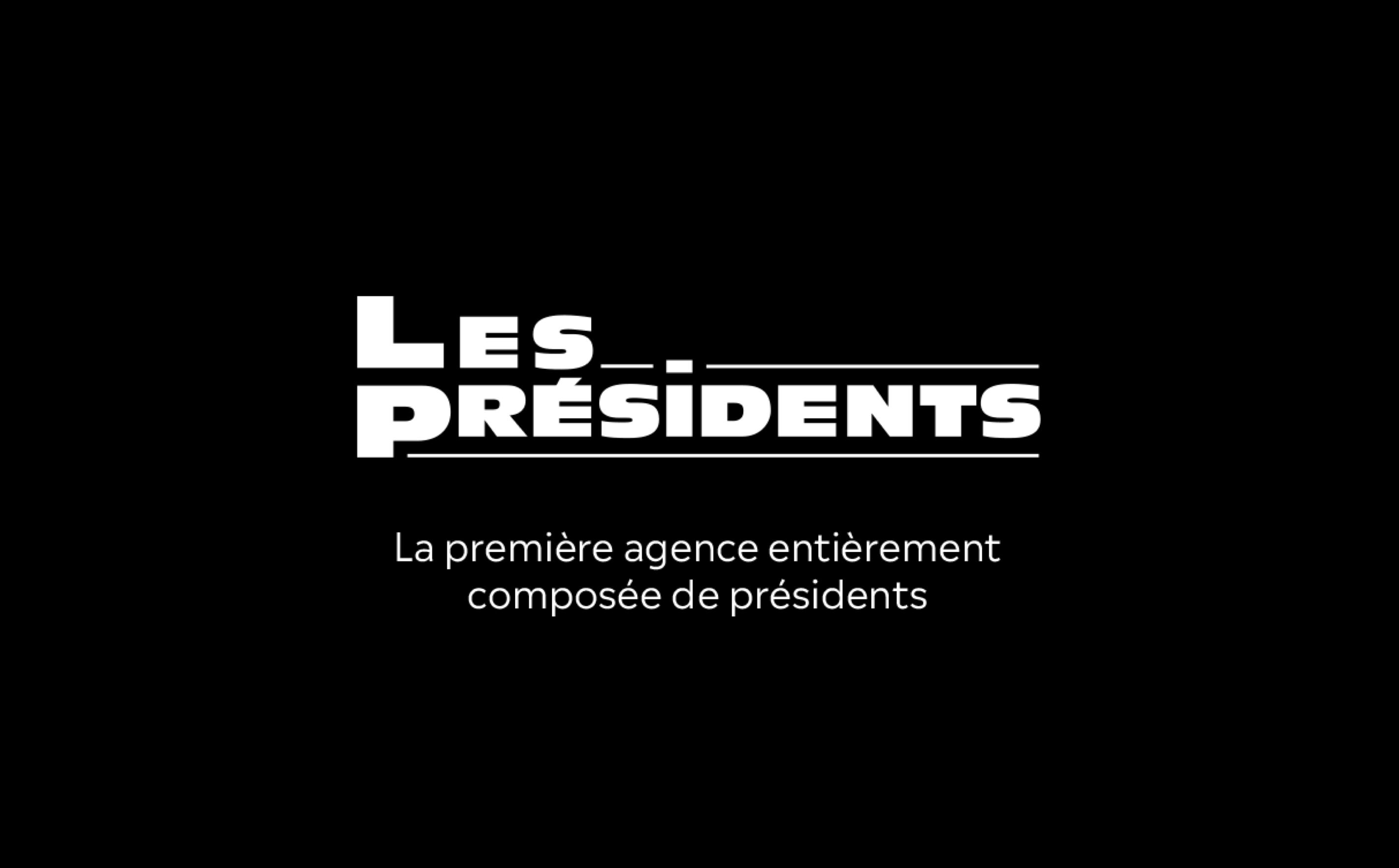 Lancement des présidents